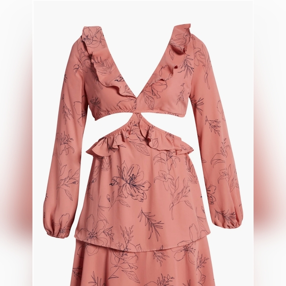 Open Edit Floral Cutout mini NWOT - Picture 3 of 3